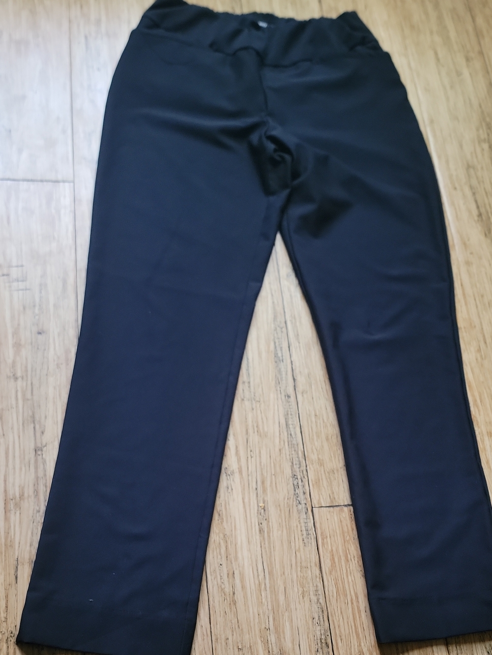 Tail Size 6 Classic Black Straight-Leg Pants